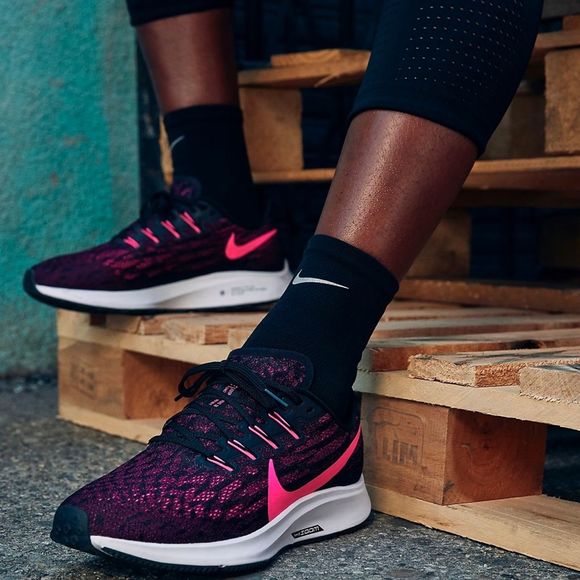 nike air zoom pegasus 36 womens all black